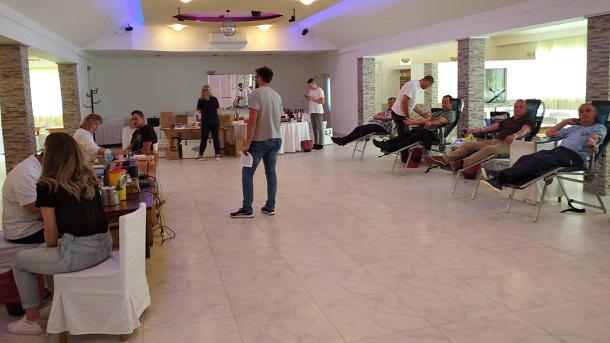 U Hrvacama prikupljene 83 doze krvi