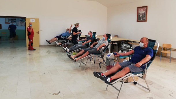 U TIŠ Ruđera Boškovića u Sinju prikupljene 62 doze krvi