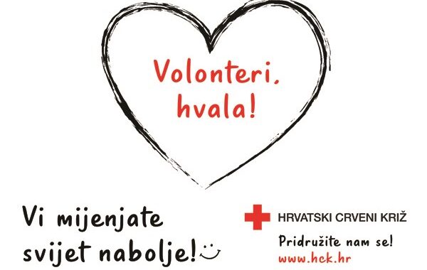 Volonteri, hvala što ste s nama i u ovoj zahtjevnoj godini!