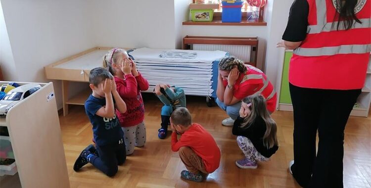 Mladi Hrvatskog Crvenog križa obilježili Međunarodni dan smanjenja rizika od katastrofa, 13. listopada