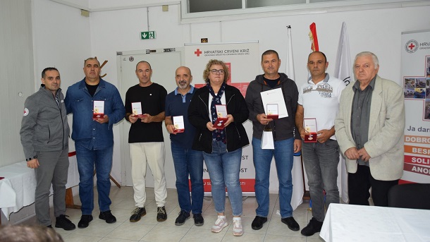 Podjela priznanja povodom Dana dobrovoljnih davatelja krvi u RH – 25. listopada