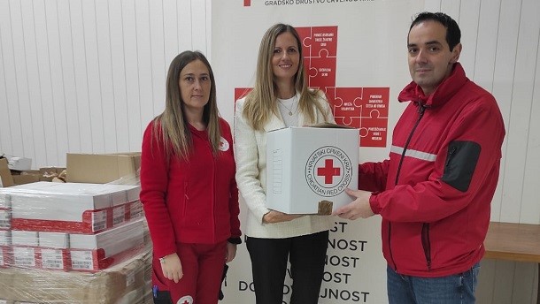 Vrijedna donacija Crvenom križu Sinj