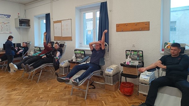 U Grabu prikupljene 62 doze krvi