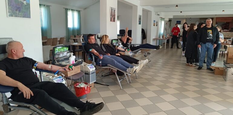 Rekordna akcija darivanja krvi u Otoku