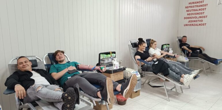 Odličan odaziv: Na akciji darivanja krvi u Sinju prikupljene 84 doze